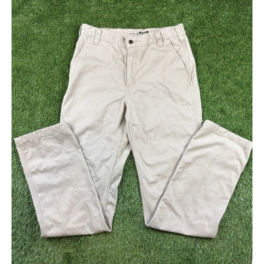 Carhartt RELAXED FIT TWILL 5-POCKET WORK PANT 33x36 Model BNOO95-M